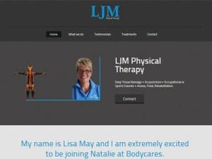 Link to LJM Physical Therapy website