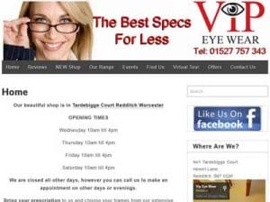 Link to VIP Eyewear website